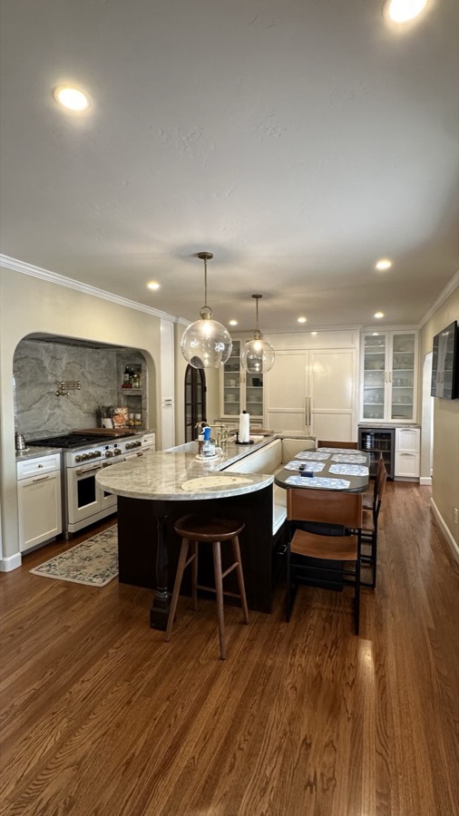 Repainted kitchen